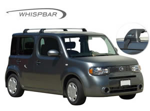 Nissan Cube Yakima Whispbar roof racks